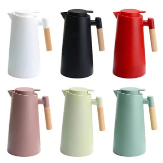 Garrafa Térmica 1 Litro Com Termômetro Led Para Chás / Café Design Moderno Quente até 24h em Oferta na Shopee