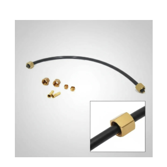 1 Tubo Nylon 1/4 - Mangueira Do Alivio P/ Valvula Compressor