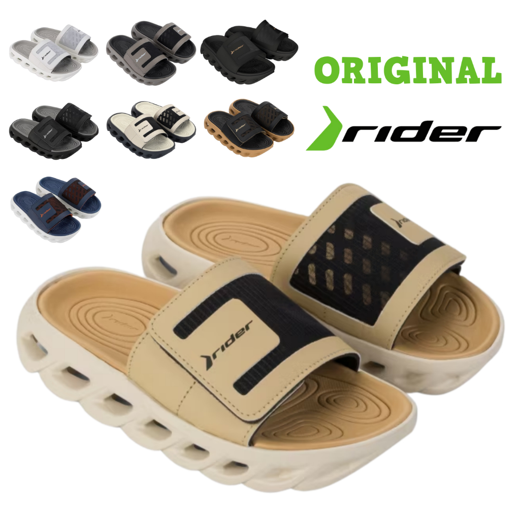 Chinelo Slide R Power Rider Original Masculino Tratorado Precata Macio Anatômico Velcro Gaspea em Oferta na Shopee