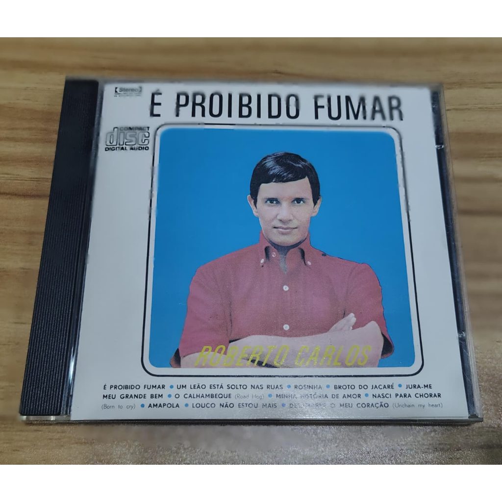 CD-ROBERTO CARLOS-É PROIBIDO FUMAR