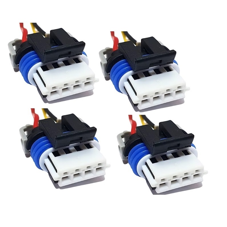 Chicote Plug Conector Bobina de Ignição  Onix Prisma Cobalt Spin 4pç