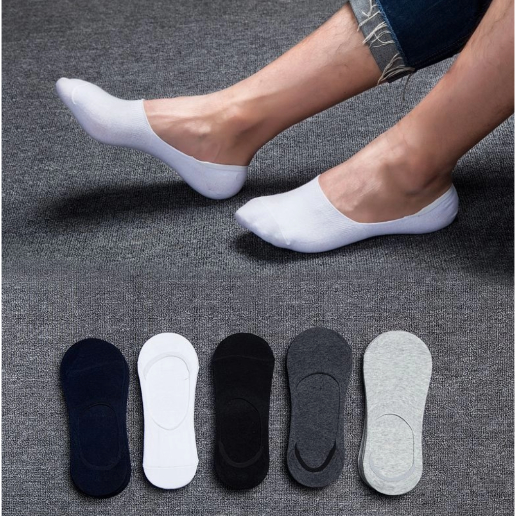 Meias Sapatilha Soquete Invisível Com Silicone Algodão Varias Modelos 002 em Oferta na Shopee