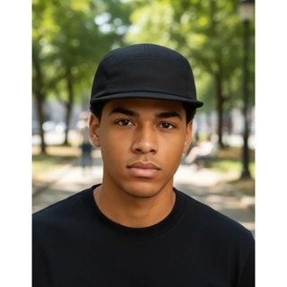 Boné Aba Reta Five Panel Draw Strapback Estilo Skate Hip Hop em Oferta na Shopee