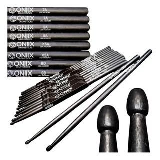 Par De Baquetas Zildjian Oniix Black - American Hickory Usa