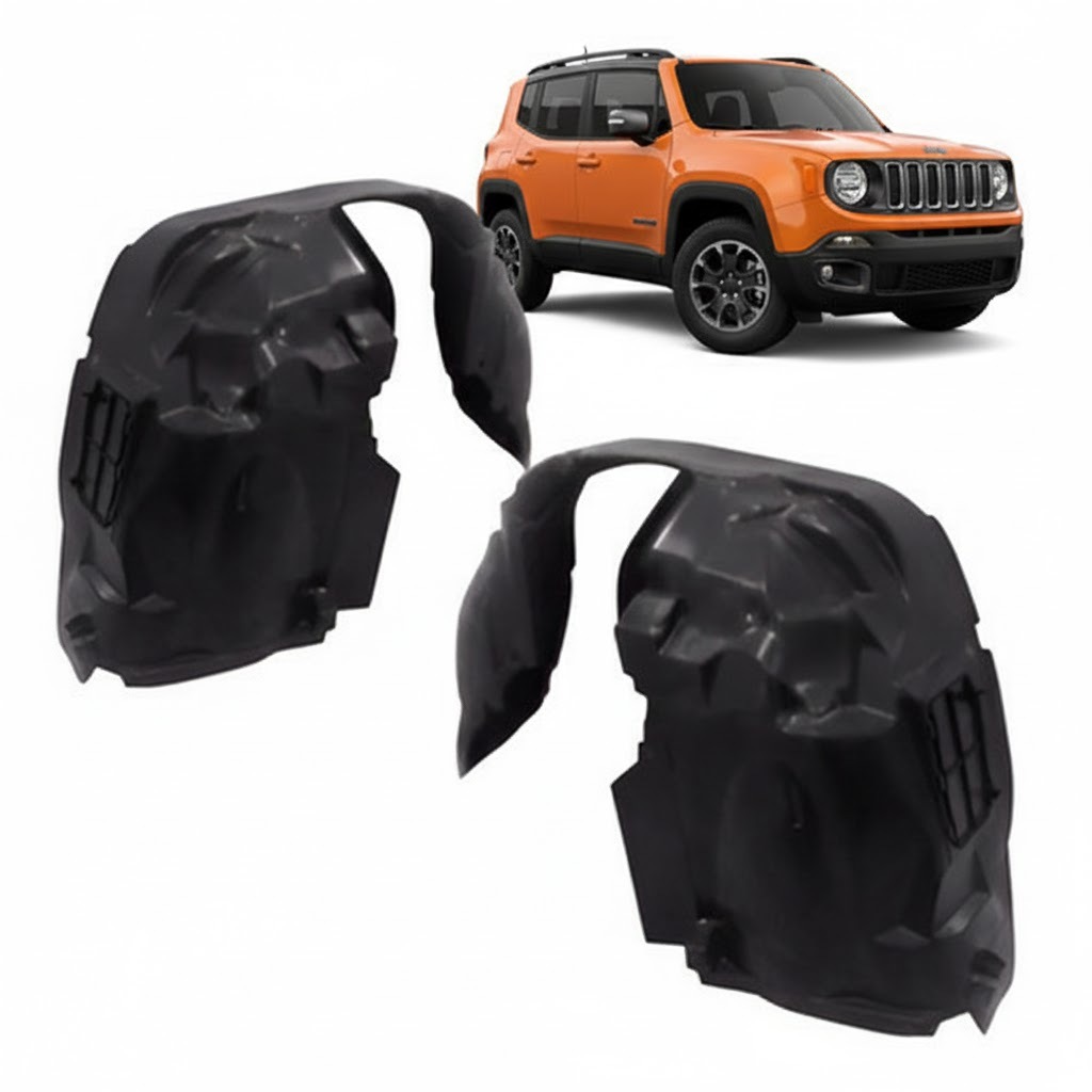 Par Parabarro Dianteiro Jeep Renegade 2015 2016 2017 2018 2019 2020 2021 2022 2023 2024 Lameiro
