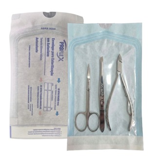 100 Envelopes 9x16cm Esterilização em Autoclave em Oferta na Shopee