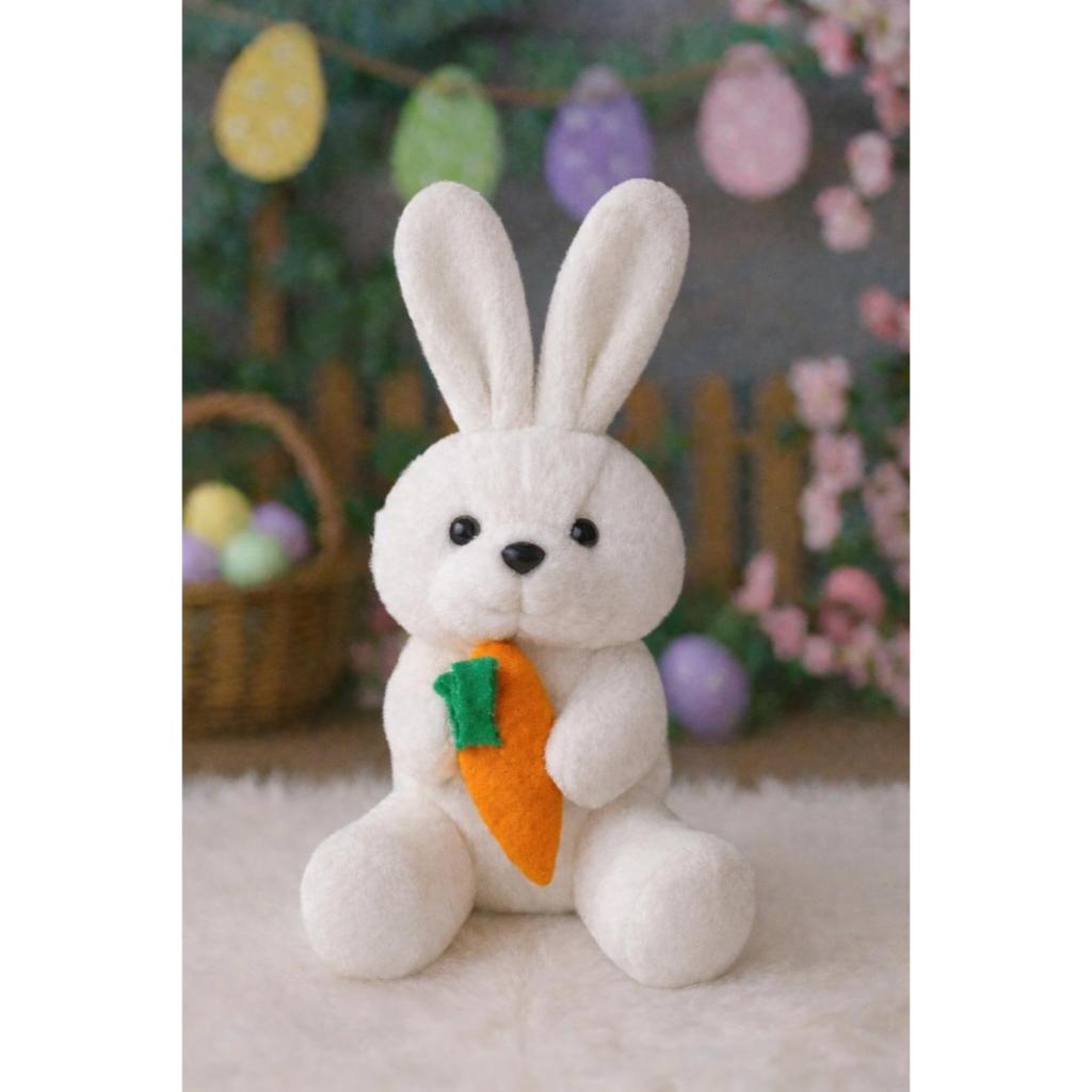 Coelho de Pelúcia 25cm Super Fofo – Macio, Decorativo e Presente Perfeito | Cores Variadas