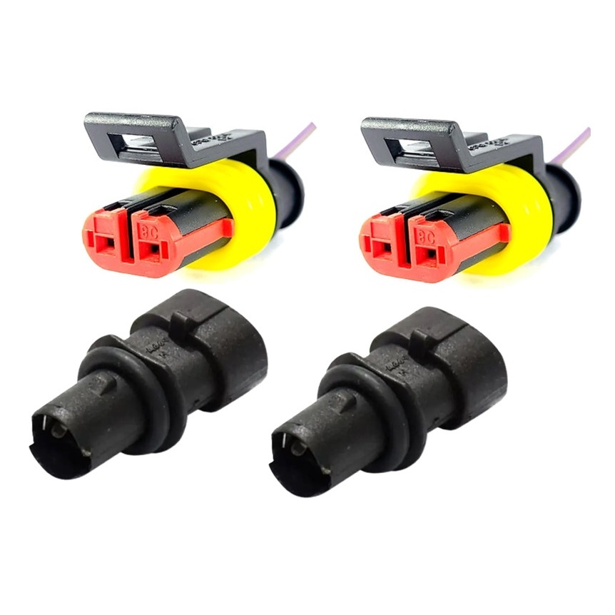 KIT Soquete Lanterna Pingo T10 Farolete Corsa Celta Prisma Gol CONSTELLATION + CHICOTE PLUG CONECTOR RABICHO