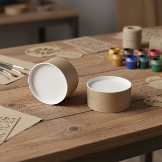 10 Tubo Lata 5x10 tampa branca personalizavel festa brindes em Oferta na Shopee