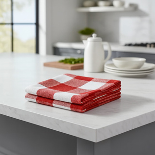 Kit 03 Pano De Copa P/secagem 45x68 Cm Algodão Premium em Oferta na Shopee