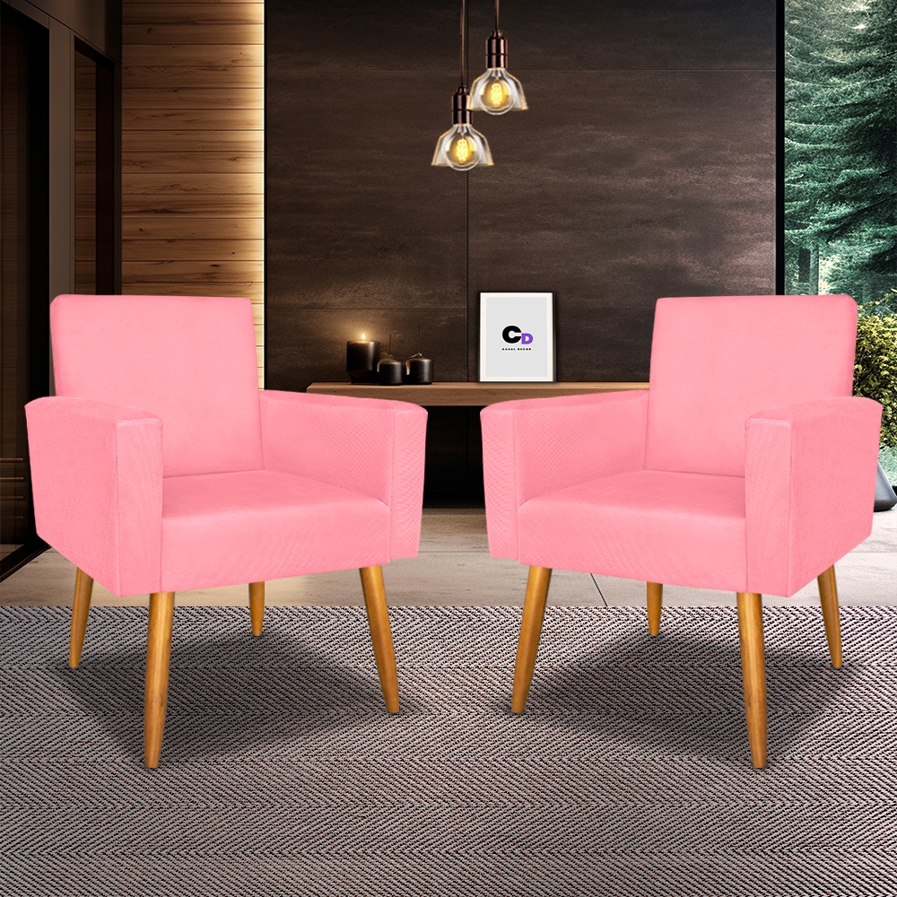 ENVIO IMEIDATO 02 Poltrona Cadeira Nina Salão de Beleza Manicure Estética Quarto de Menina Penteadeira Maquiagem Camarim