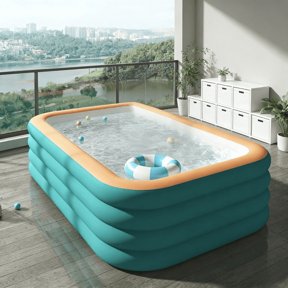 Piscina para crianças e adultos - 3600L / 2300L / 800L - com tamanhos disponíveis. Ideal para festas no quintal.