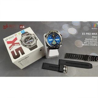 Novo X5 PRO MAX SmartWatch Redondo Relógio Inteligente Bluetooth Chamada Android IOS À Pr…