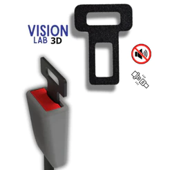 KIT 2/4 Fivela Lingueta Clip Cinto de Segurança Anti Alarme Sonoro Universal Carro