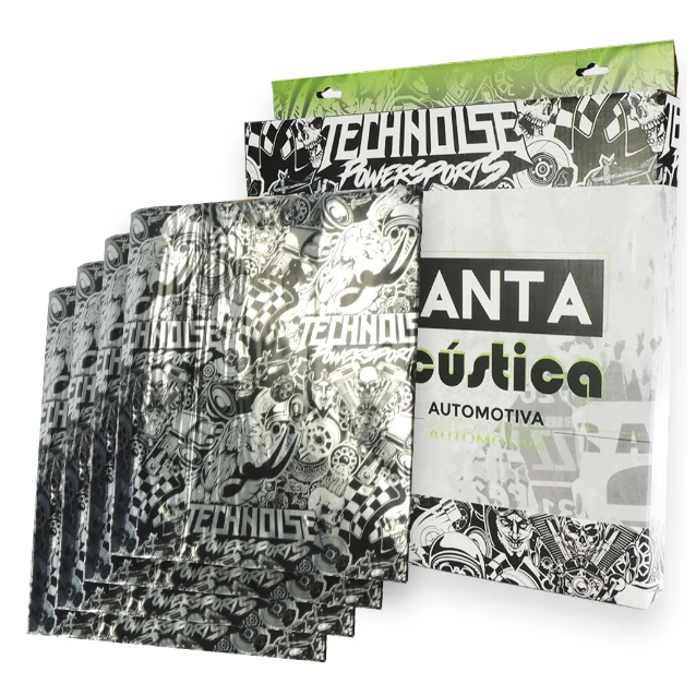 Manta acústica automotiva Technoise caixa com 4 folhas som high end qualidade de audio SQ em Oferta na Shopee