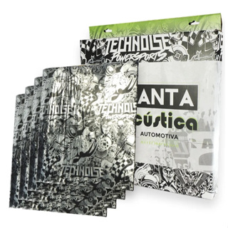 Manta acústica automotiva Technoise caixa com 4 folhas som high end qualidade de audio SQ em Oferta na Shopee