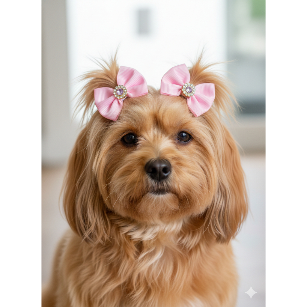 Kit 20 Laços Pet Lacinho Borboleta de Gorgorão Cachorro Fêmea Acessórios Fofos PetShop Banho e Tosa em Oferta na Shopee