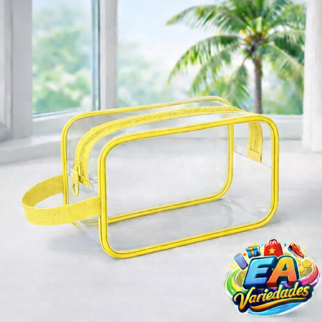 Nécessaire transparente Bolsa Enfermagem Organizador de Plástico