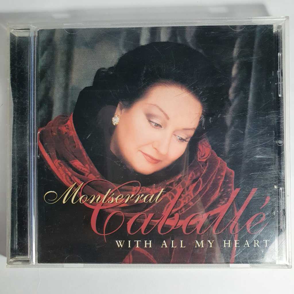 CD Montserrat Caballé – With All My Heart – Ópera / Clássico – Original – Colecionador - Música