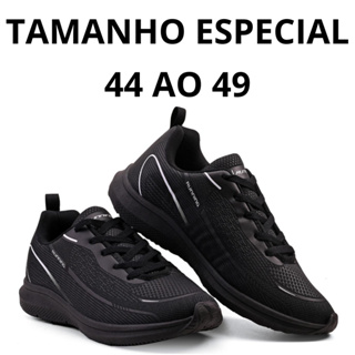 Tênis Running Masculino Tamanho Especial 44 ao 49 Promoção em Oferta na Shopee