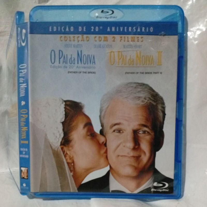 bluray / dvd kit o pai da noiva 1 e 2 Steve martin