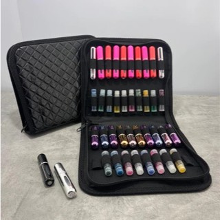 Estojo Demonstrador para 52 40 32 e 20 Frascos de 4 a 30ml - Maleta de Amostras de Perfume Flaconete em Oferta na Shopee