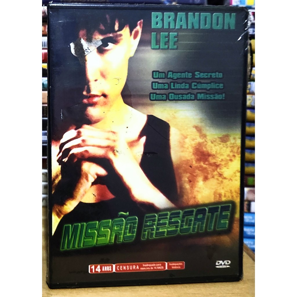 DVD Missão Resgate - Brandon Lee (Original Lacrado)