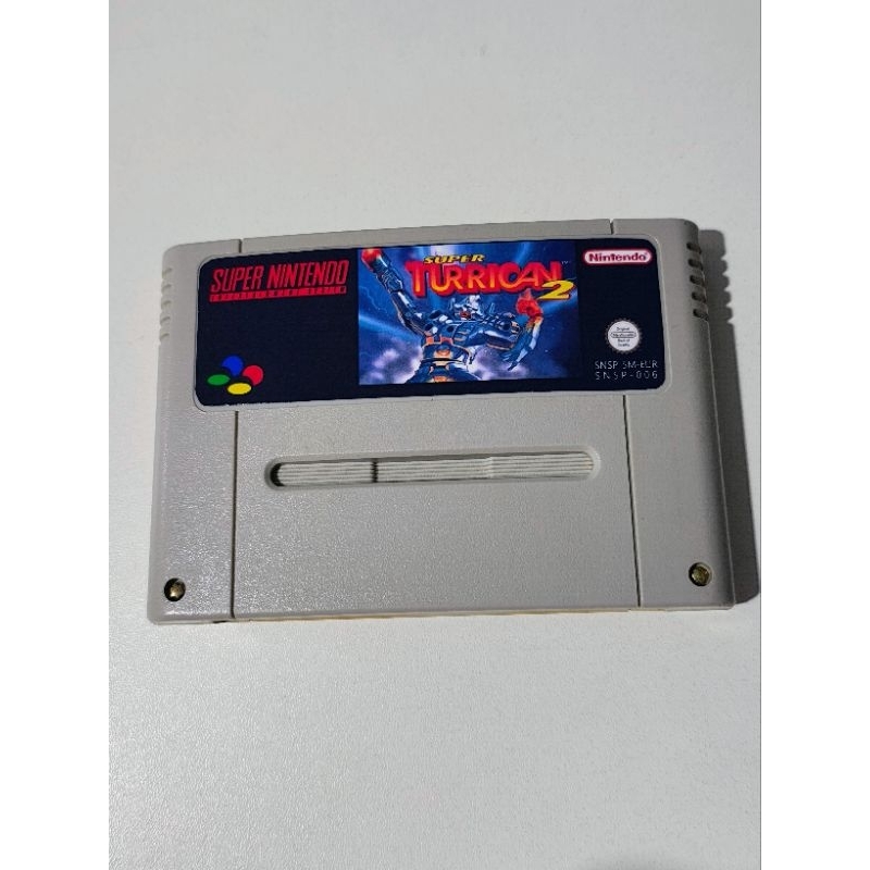 Cartucho original Reprogramado Super Famicon / Super Nintendo - Super Turrican 2
