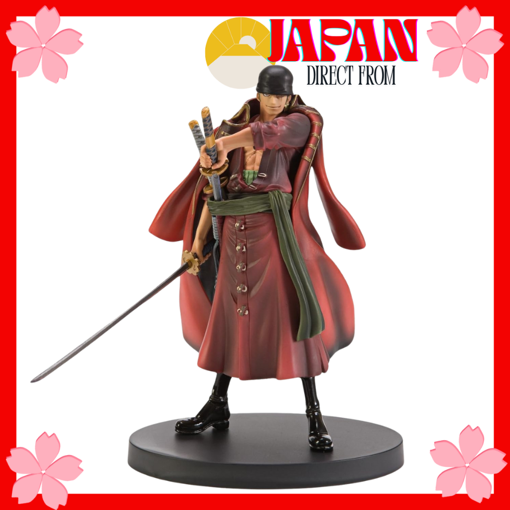【Direct from Japan】One Piece Figure Action Figure Anime Collectible  Japanese anime Official Roronoa Zoro Figure
