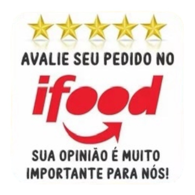 100 Etiquetas Adesivo IFood-delivery para Sacolas, Embalagem, Caixas 4cm