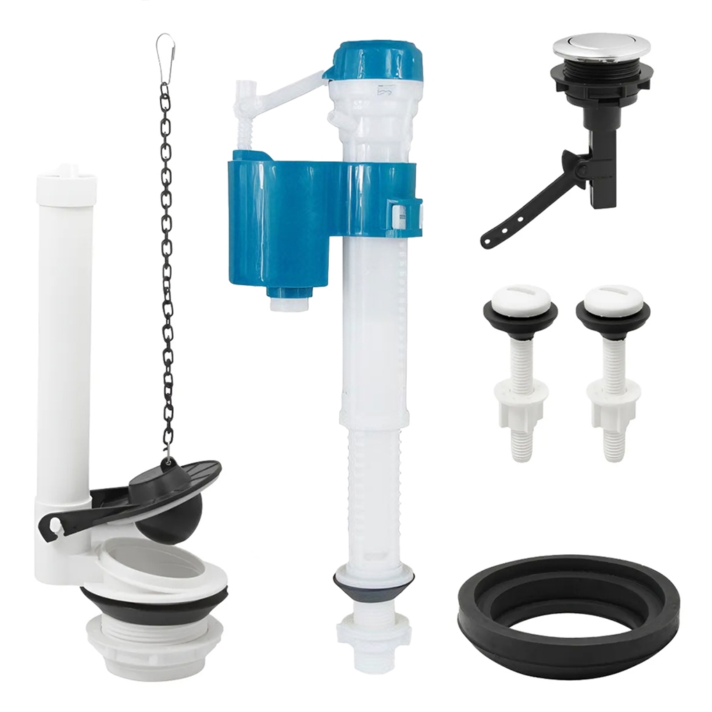 Kit Completo Caixa Acoplada Universal Com Acionamento Superior 1 Botão