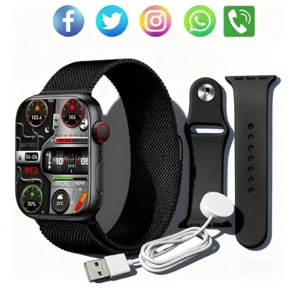 2025 mais recente smartwatch 11 pro Relógio 11 Série 2.08 Pologas Sem Fio bluetooth Esportes em Oferta na Shopee