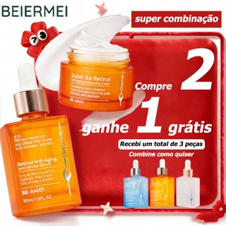 【Compre 2 ganhe 1 grátis】Kit Anti-rugas com Niacinamida e Retinol e Ácido Hialurônico 30ml super combinação em Oferta na Shopee