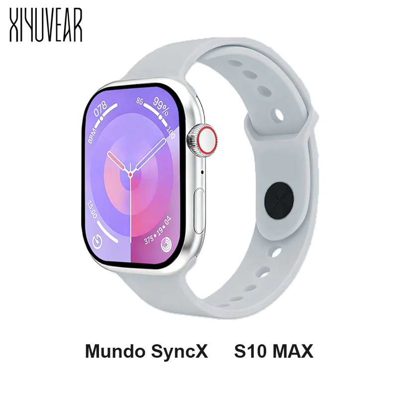 Nova Smartwatch S10Max- Prata, Bateria 200mAh, Carregamento Rápido, Monitor de Sono/Oxigênio, BT 5.0 em Oferta na Shopee