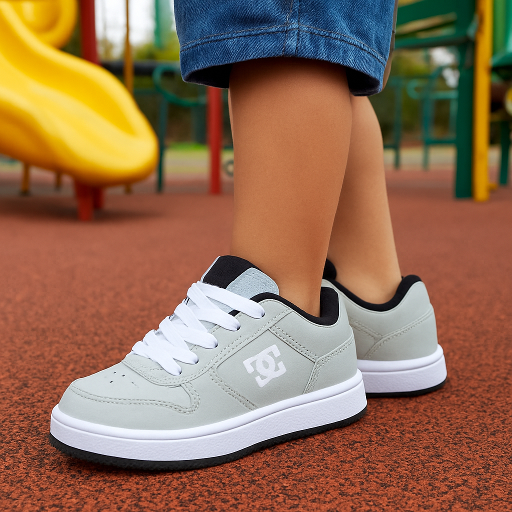 Tênis DC Infantil Juvenil Manteca 4 Crianças Menino 26 ao 33 Disponível Mega promoção Escolar em Oferta na Shopee