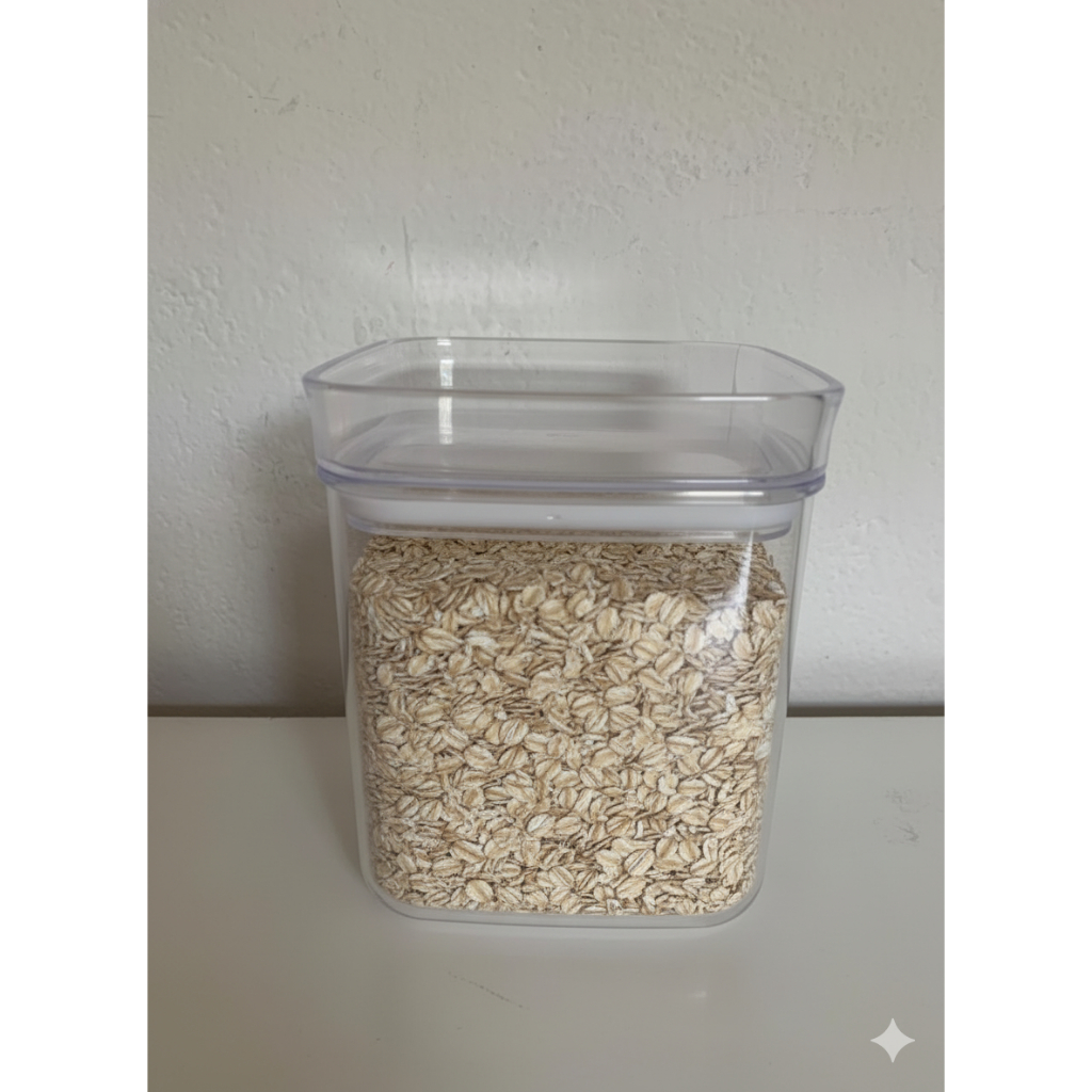 Pote Hermético 800ml Transparente Nilluc empilhavél organização