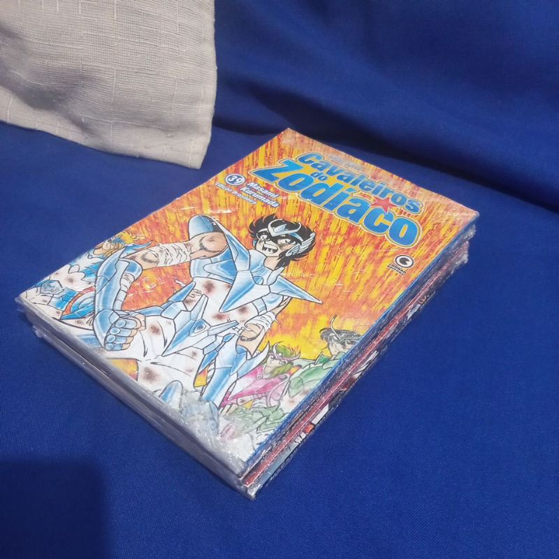 MANGA OS CAVALEIROS DO ZODÍACO VOLUME 39, 40, 41, 42 E 43. EDITORA CONRAD. HADES SAGA DO INFERNO. MASAMI KURAMADA.