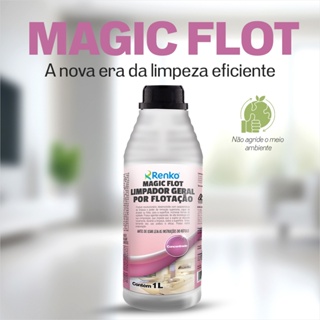 Detergente Limpador Estofados Carpetes Uso Geral Magic Flot 1 Litros - Renko em Oferta na Shopee