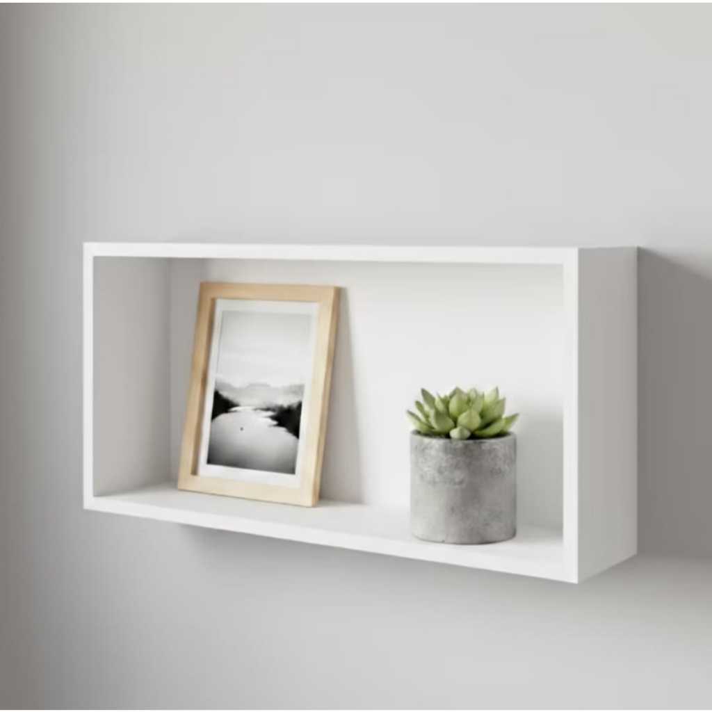 NICHO 90X30X20 RETANGULAR GRANDE 100% MDF SALA QUARTO COZINHA em Oferta na Shopee