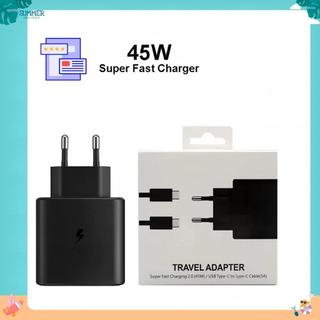 Carregador Original 45W Carregamento Super Rapidoturbo Tipo C + Cabo USB-C 