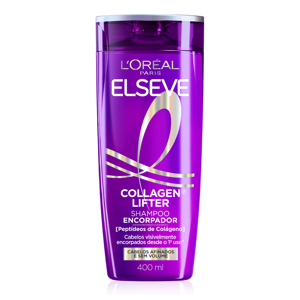 Shampoo L'Oréal Paris Elseve Colágeno Lifter 400ml em Oferta na Shopee