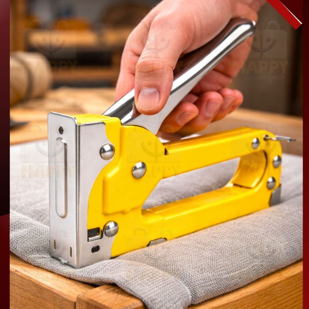 Grampeador de Tapeceiro Manual Alta Pressão Profissional para Estofados Molduras e Madeira em Oferta na Shopee