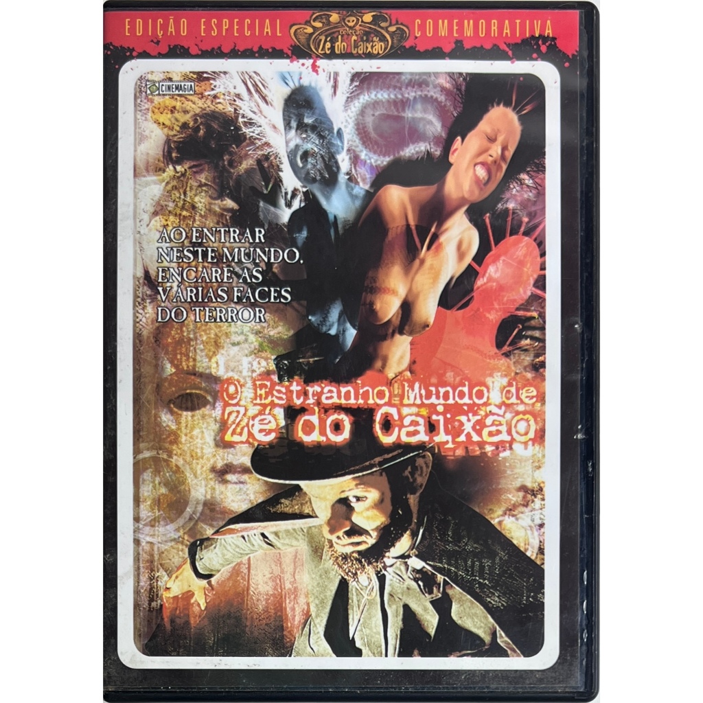 O Estranho Mundo de Zé do Caixão - José Mojica Marins - DVD Original - Raridade