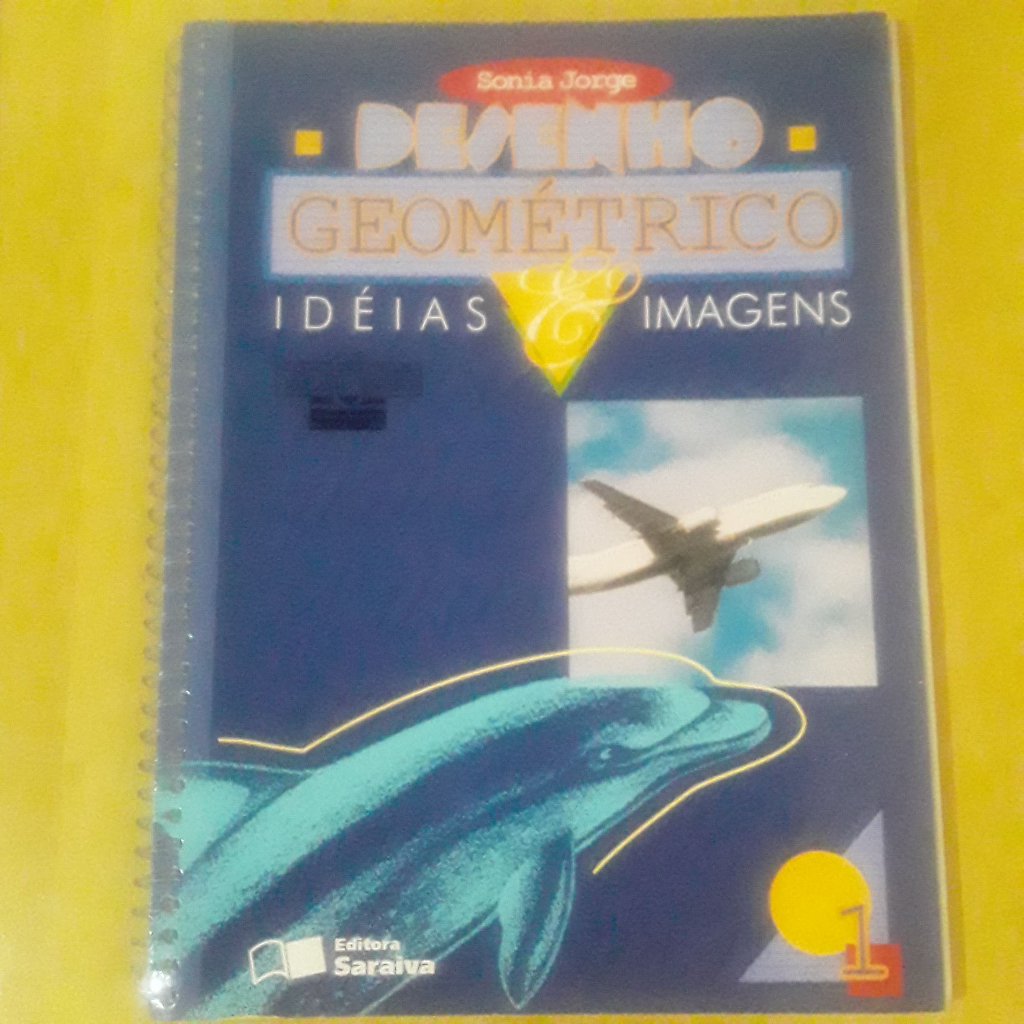 PL09 KIT COM 4 LIVROS APOSTILAS DESENHO GEOMÉTRICO PROFESSOR EDITORA SARAIVA