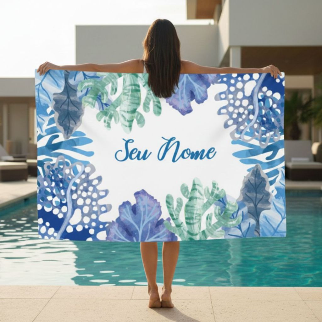 12 Cangas  Personalizadas com Nome Frase Logo 1,48x1 em Oferta na Shopee