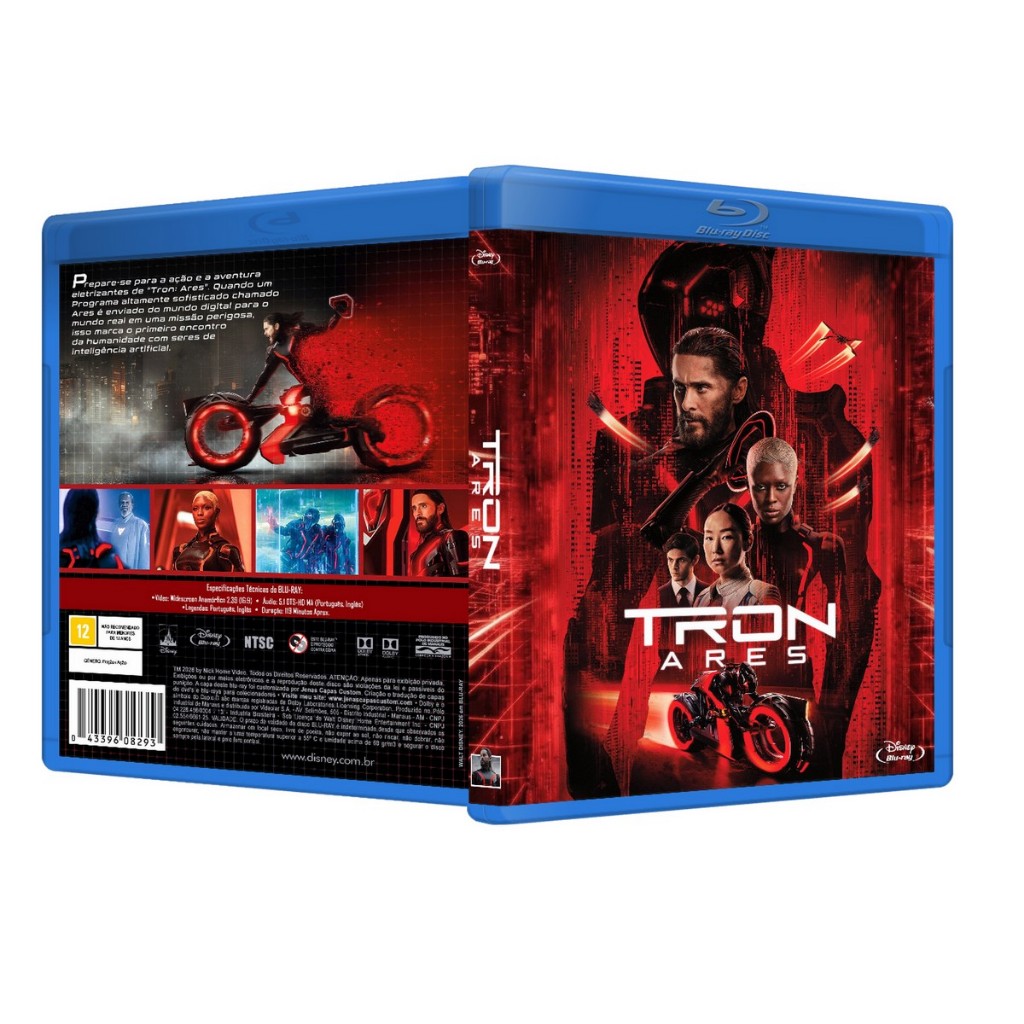 Blu-ray: Tron Ares DUB/LEG [PERSONALIZADO] em Oferta na Shopee