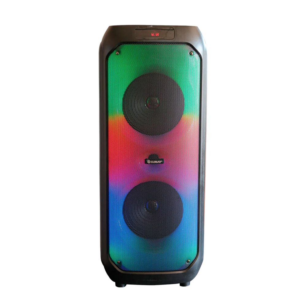 Caixa de Som Portátil Sumay Fire 1000W CAP51 Bluetooth 5.0