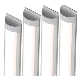 Kit Luminaria Tubular Led 40w Lampada Branco Frio 110v/220v em Oferta na Shopee