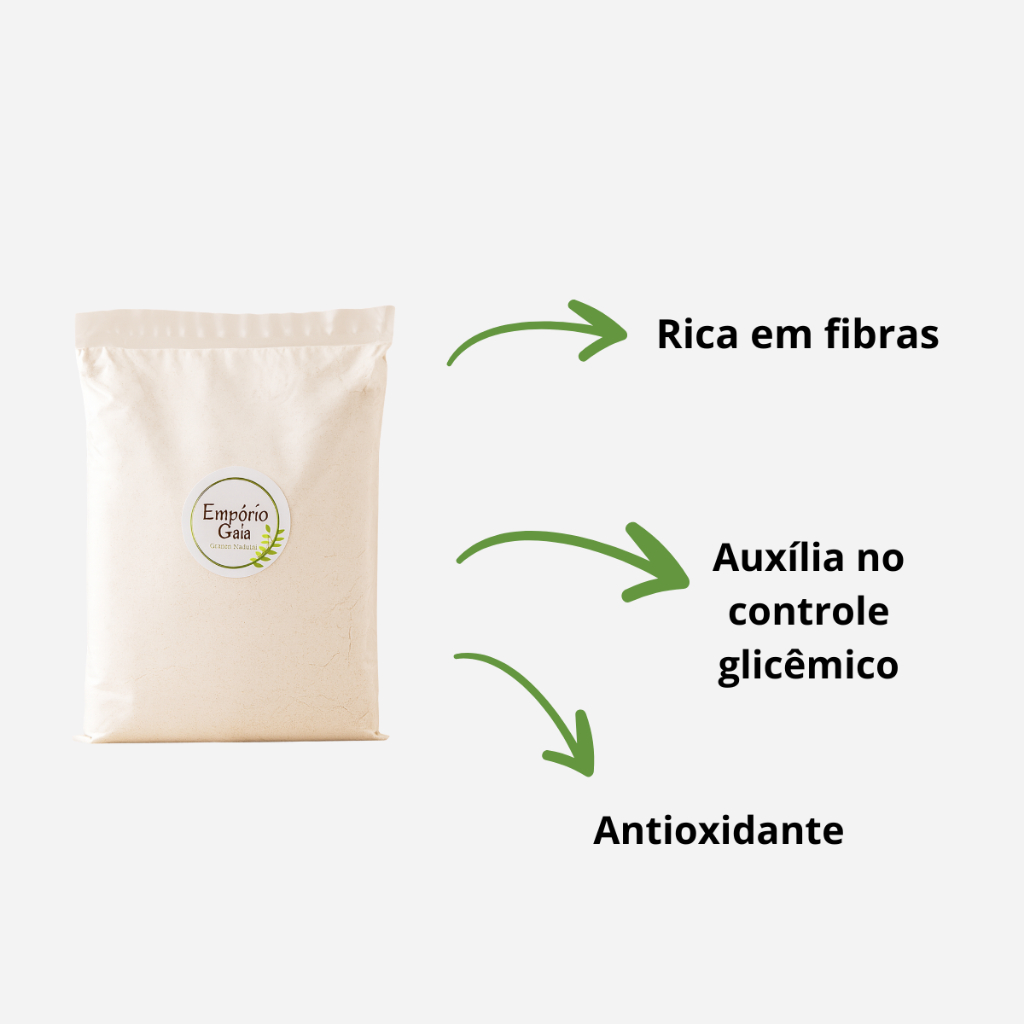 Farinha de Aveia Empório Gaia