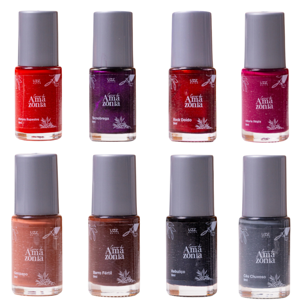 Esmalte Hipoalergênico Uze Nails Coleção Amazônia  Cobertura Uniforme - Escolha